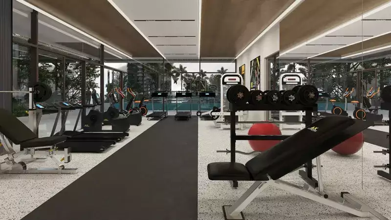 Well Equipped Gym - Enqlave by Aqasa